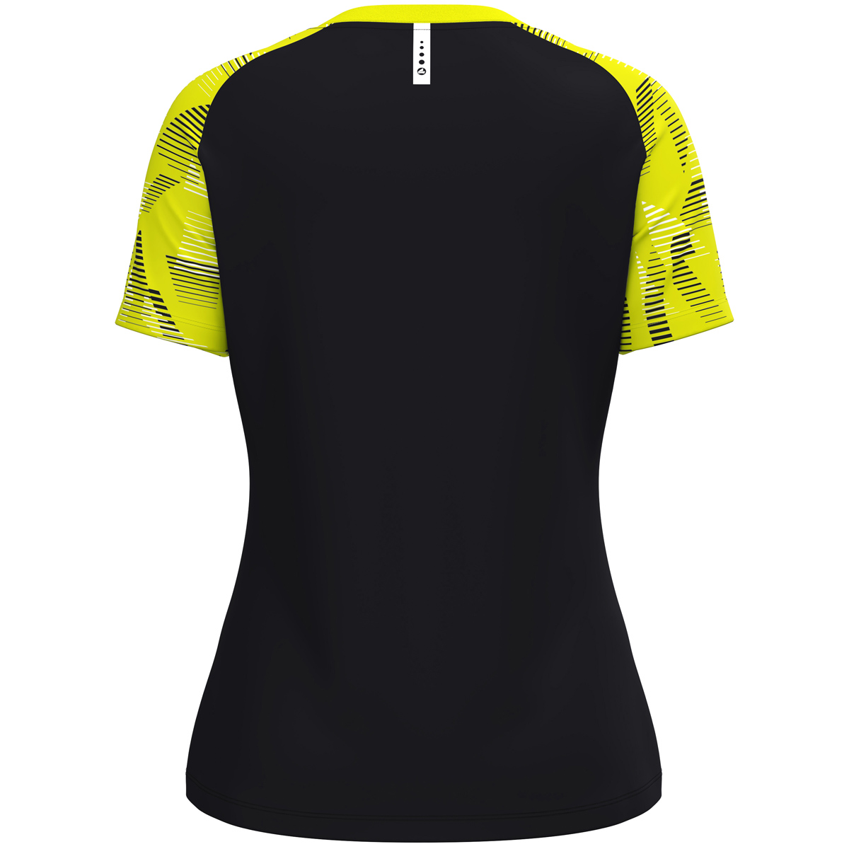 Jako T-Shirt Sonic Damen schwarz/neongelb