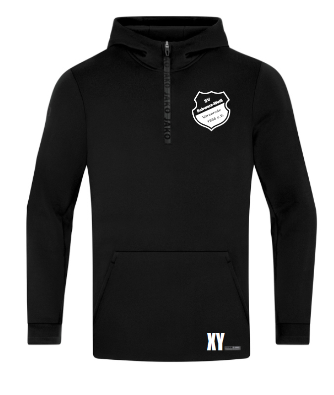 Schwarz-Weiß Varenrode Zip Hoodie Pro Casual