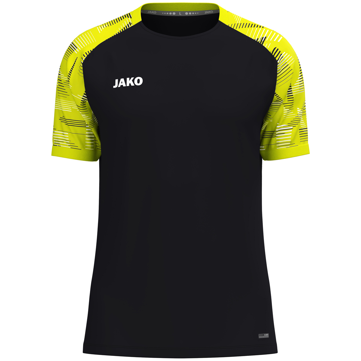 Jako T-Shirt Sonic Kinder schwarz/neongelb