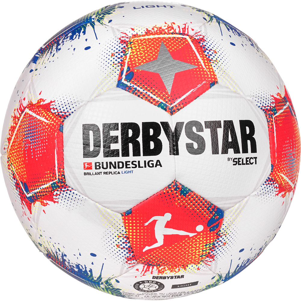 Derbystar Bundesliga Brillant Replica Light v25 Trainingsball Weiß