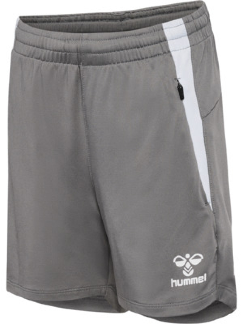 Hummel hmlLEAD 2.0 TRAINING SHORTS KIDS steel gray