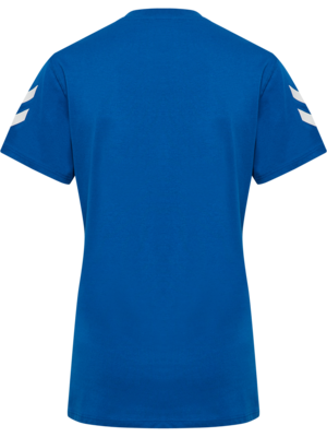 Hummel hmlGO 2.0 Chevron T-Shirt Damen true blue