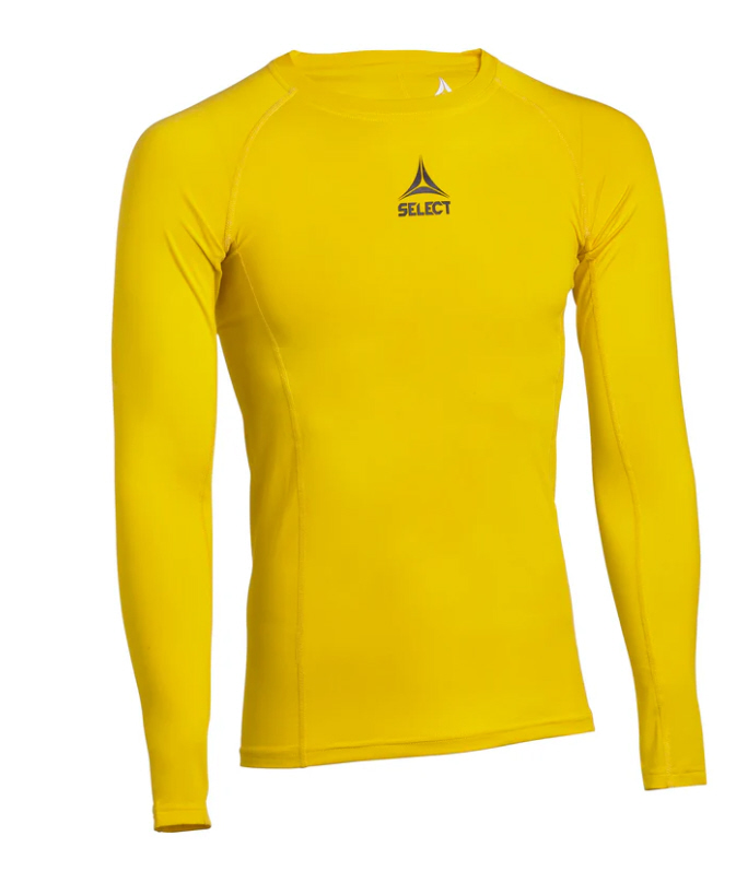 Select Funktonsshirt Lang gelb