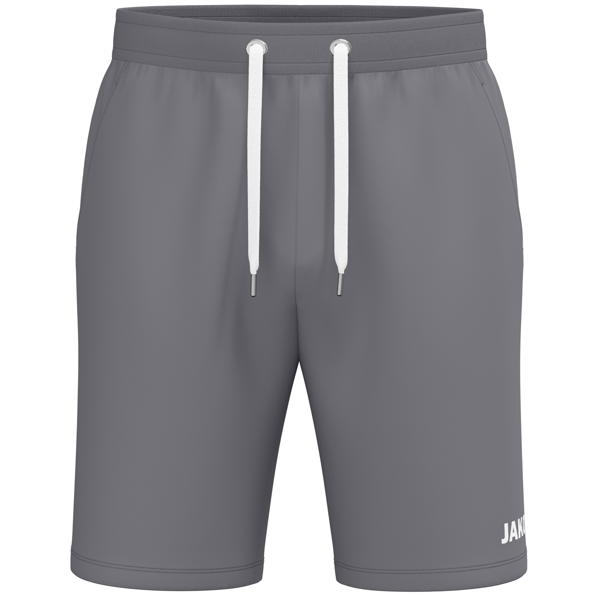 Jako Joggingshort One Cotton grau