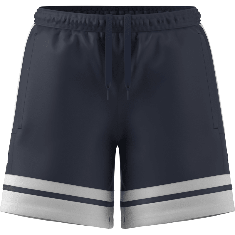 Adidas Damen Downtime Shorts Squadra 25 team navy blue 2-white
