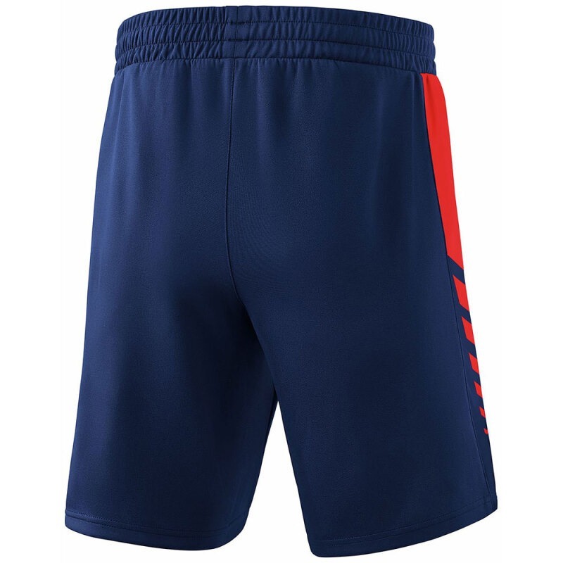 Erima Herren Training Shorts Six Wings blau-rot