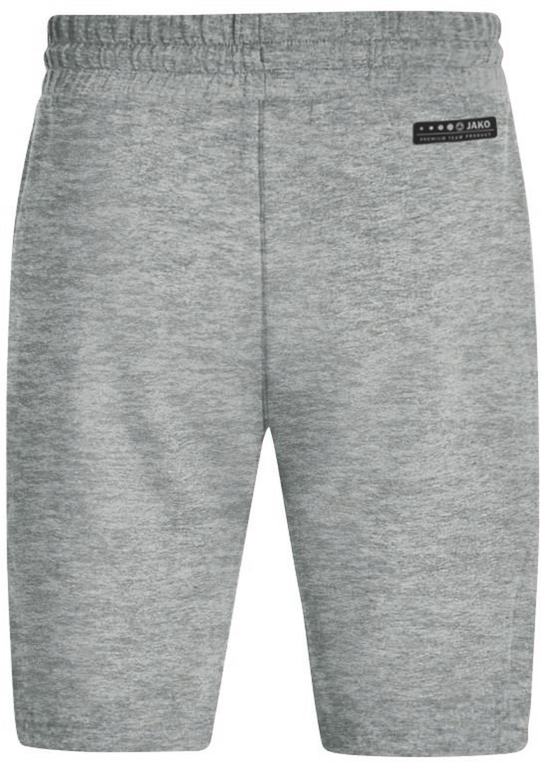 Jako Premium Basics Shorts grau meliert