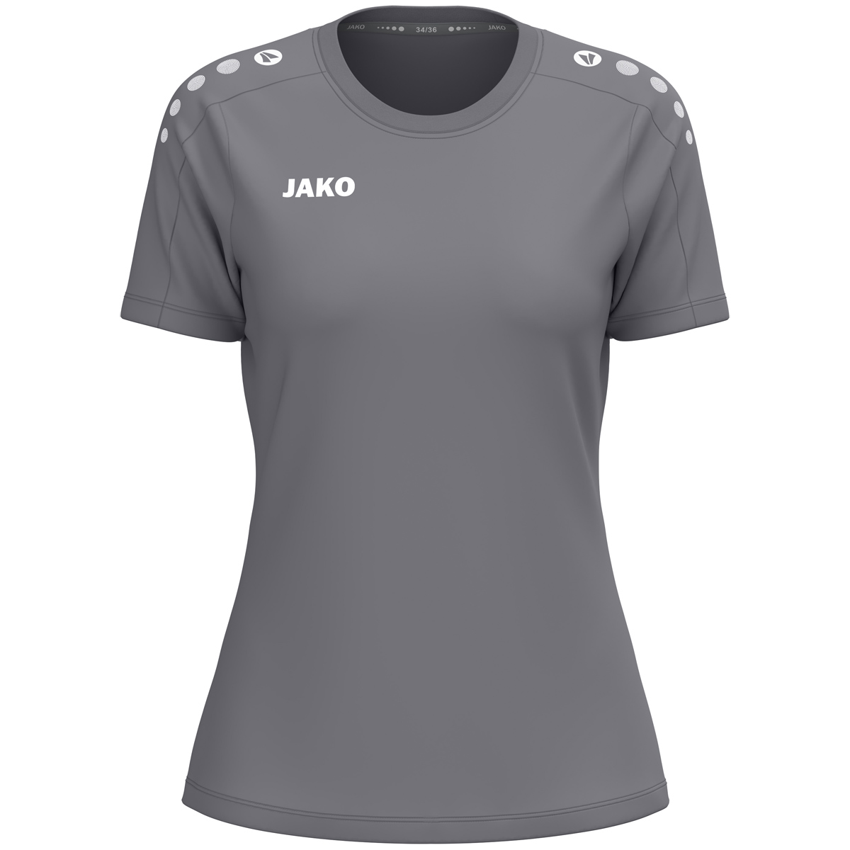 Jako T-Shirt One Cotton Damen grau