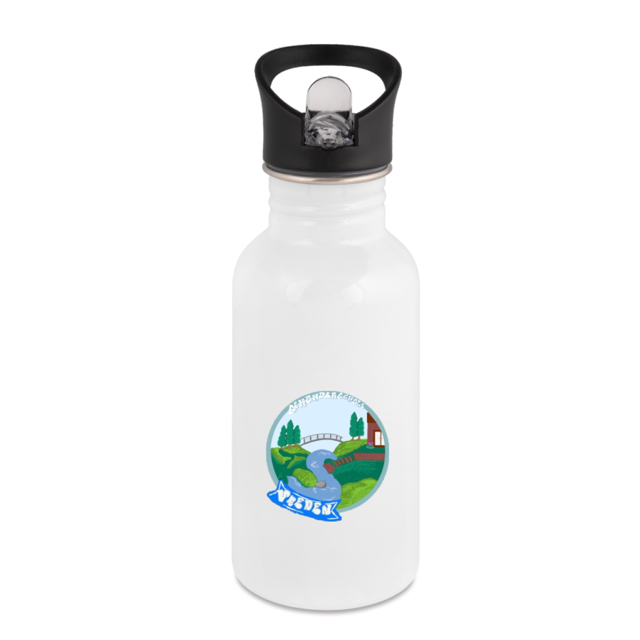 Sekundarschule Vreden Trinkflasche mit Trinkverschluss