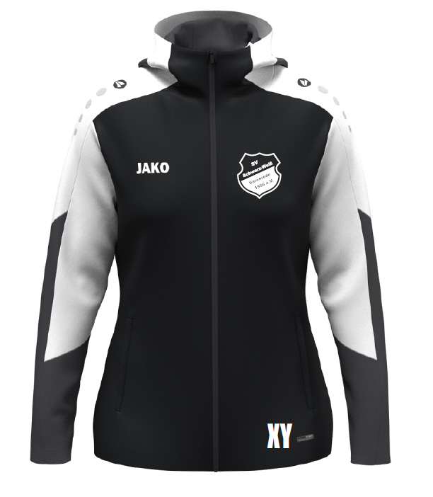 Schwarz-Weiß Varenrode Damen Kapuzenjacke Dynamic