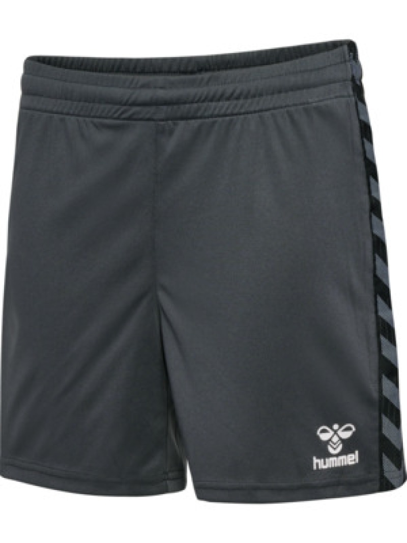 Hummel Hmlauthentic 24 PL Kinder Shorts grau
