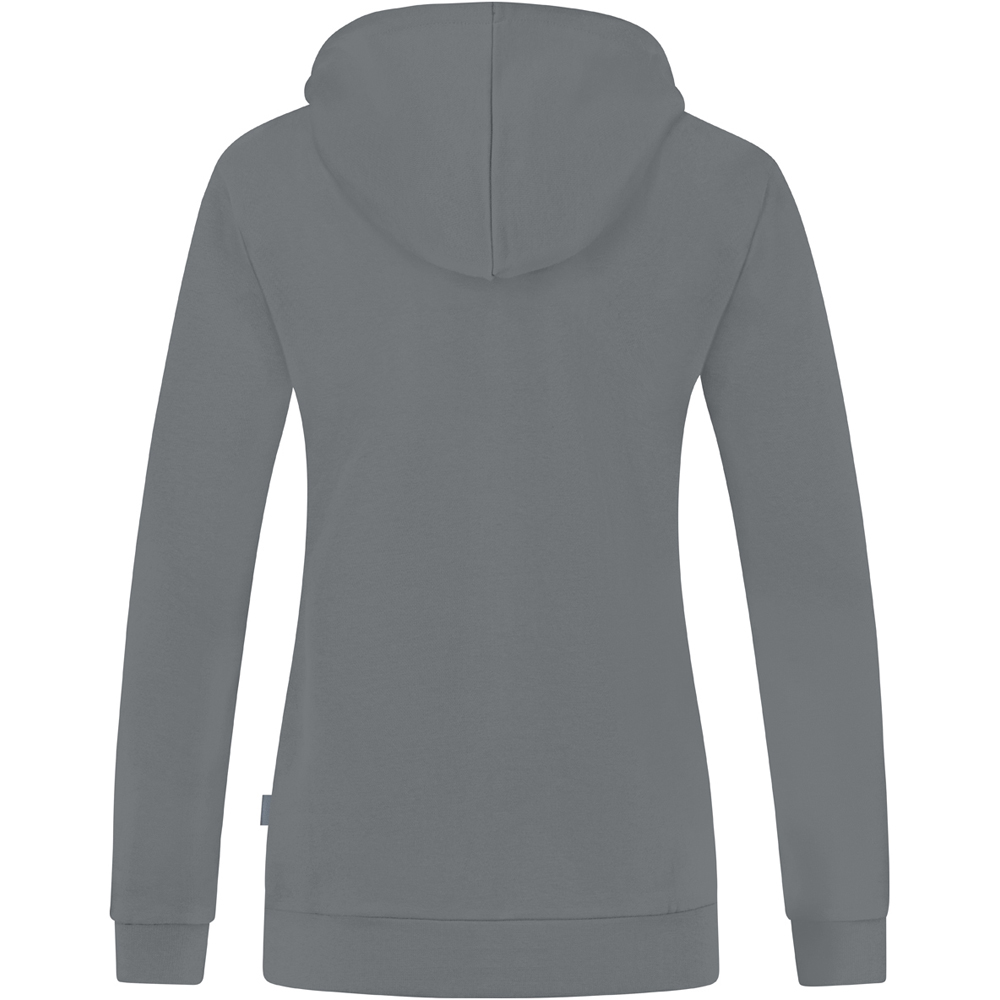 Jako Damen Kapuzenjacke Organic grau