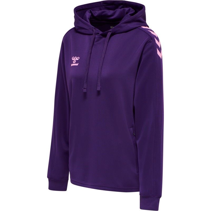 Hummel Hmlcore XK Poly Sweat Hoodie Woman acai