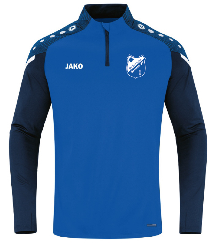 Fortuna Beesten Performance Ziptop blau