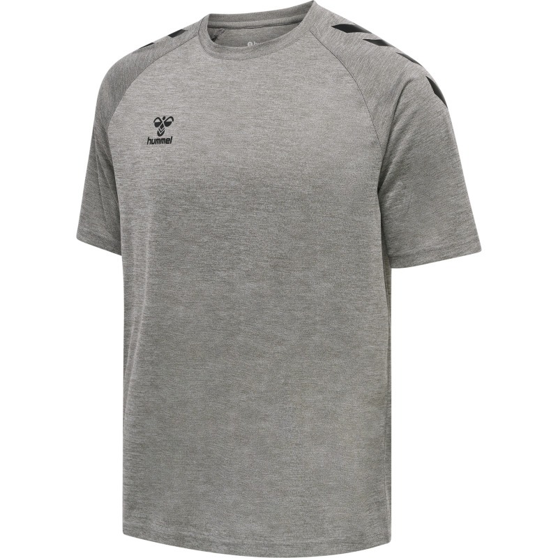 Hummel Hmlcore XK Core Poly T-Shirt S/S grey melange