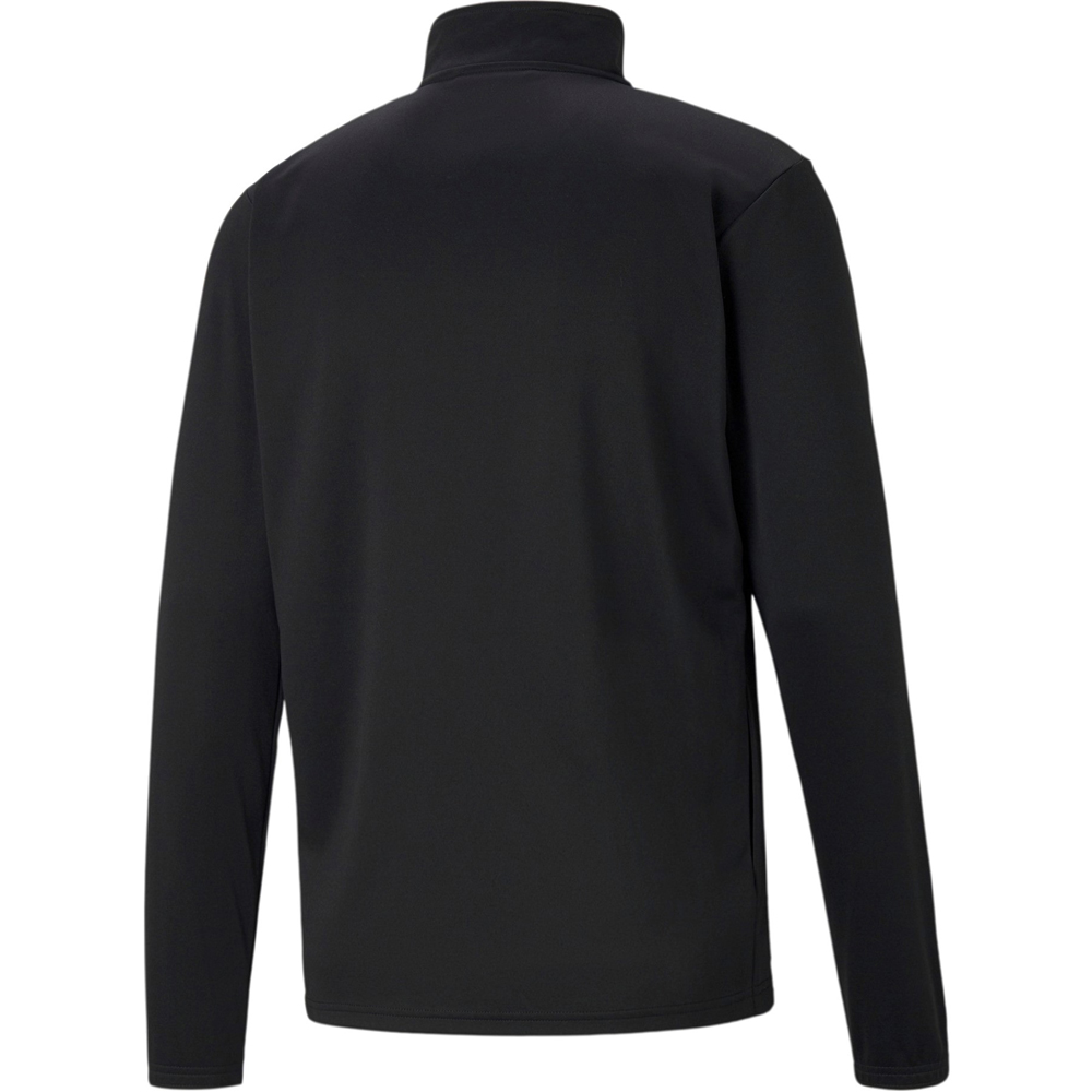 Puma Polyester Trainingsjacke teamRISE schwarz-weiß