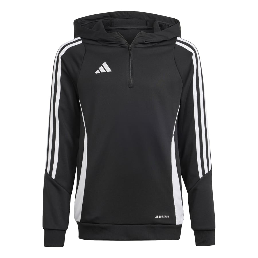 adidas Kinder Hoodie Tiro 24 Black / White