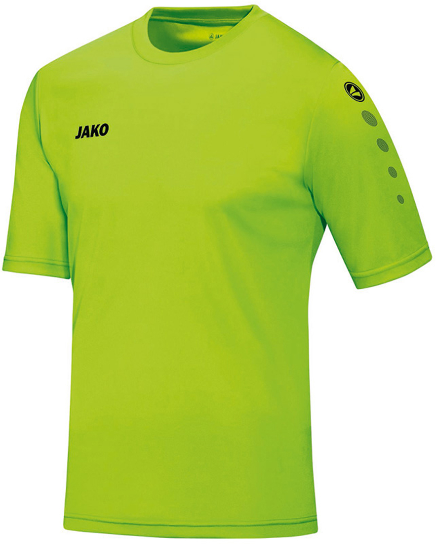 Jako Team Kurzarm Trikot neongrün