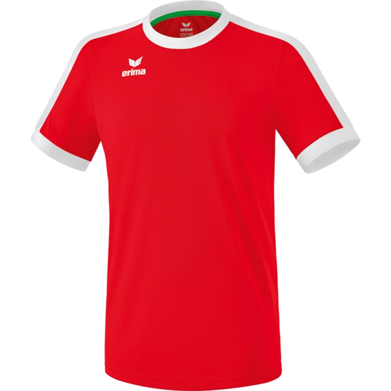Erima Herren Kurzarm Trikot Retro Star rot-weiß