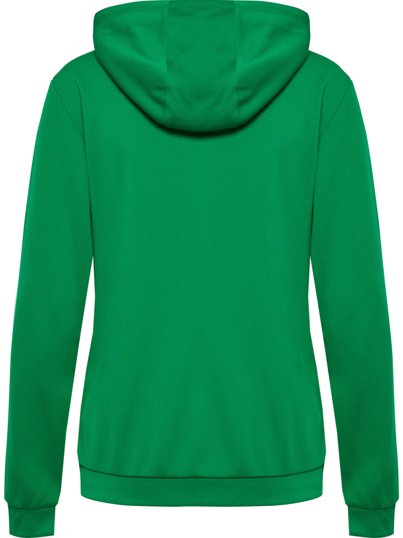 Hummel Hmlauthentic 24 PL Damen Hoodie mit Reißverschluss grün