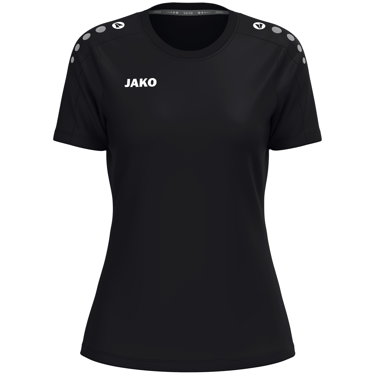 Jako T-Shirt One Cotton Damen schwarz
