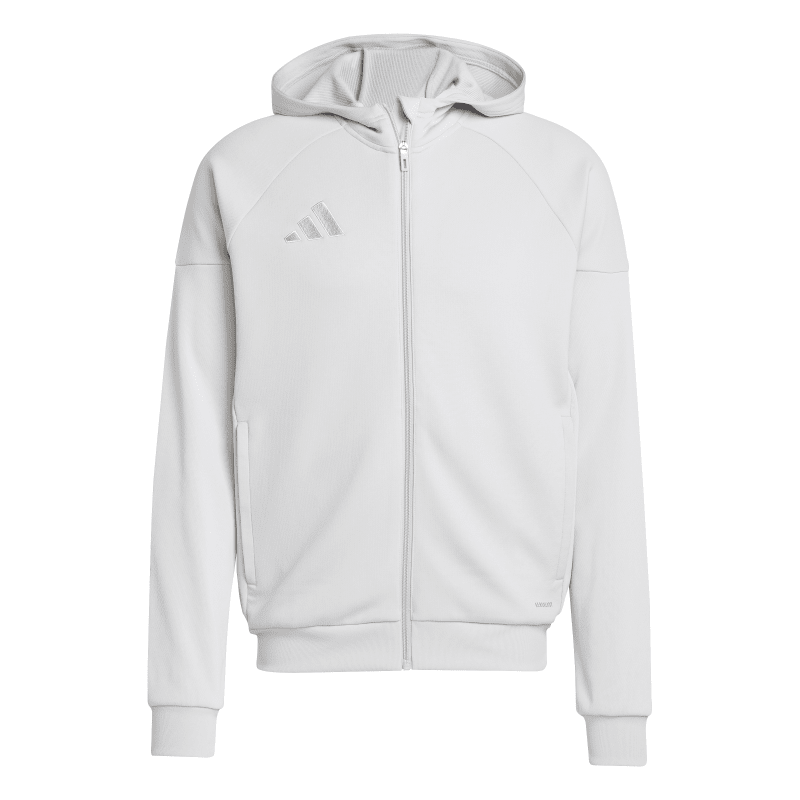 Adidas Full-Zip Hoodie Tiro 25 Travel team light grey