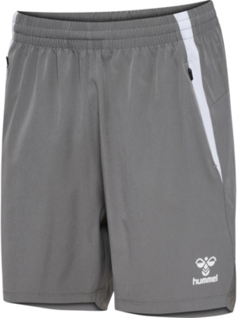 Hummel hmlLEAD 2.0 WOVEN SHORTS WOMAN steel gray