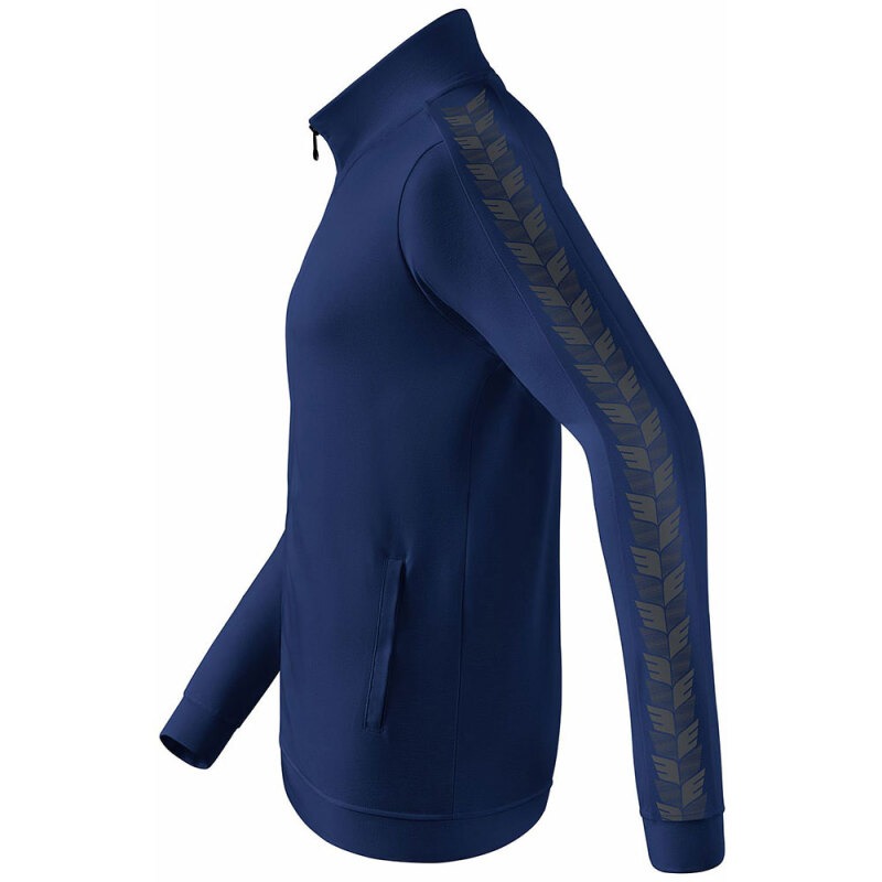Erima Kinder Trainingsjacke Essential Team blau-grau