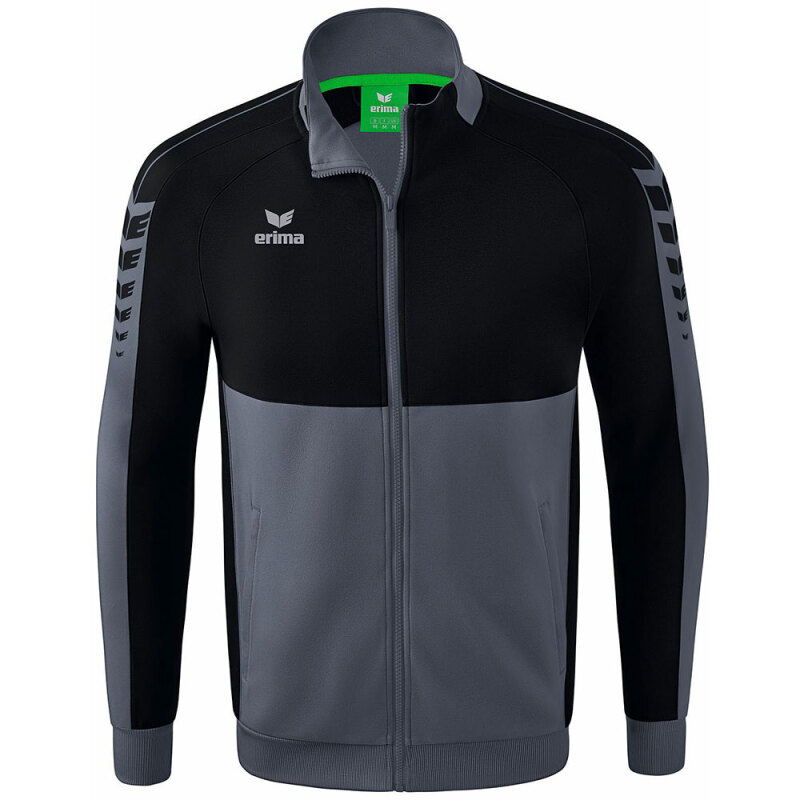Erima Kinder Trainingsjacke Six Wings grau-schwarz
