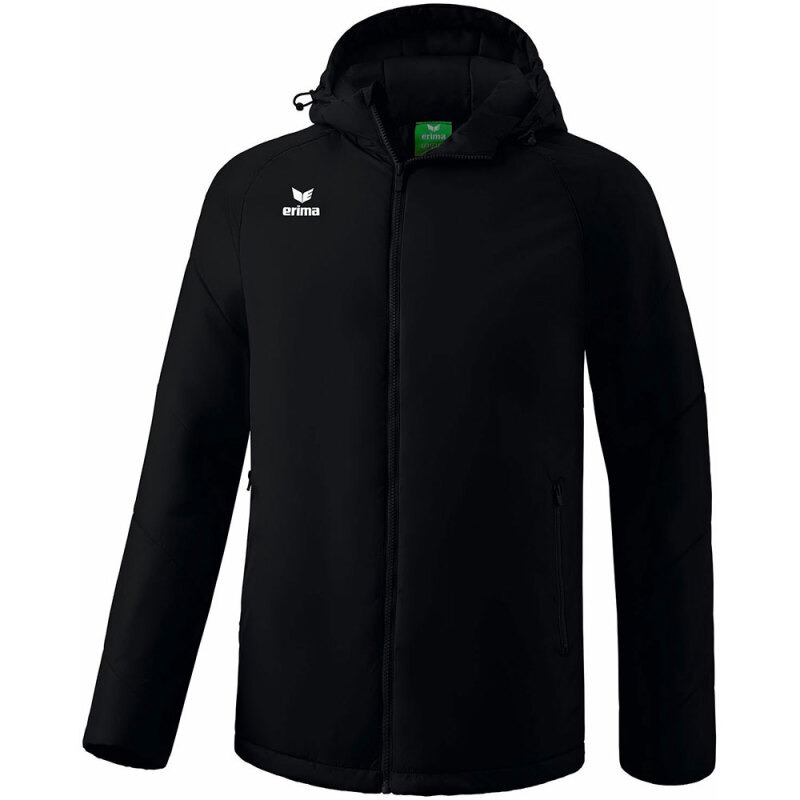Erima Kinder Winterjacke Team schwarz
