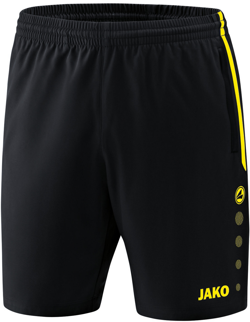 Jako Competition 2.0 Shorts schwarz-neongelb