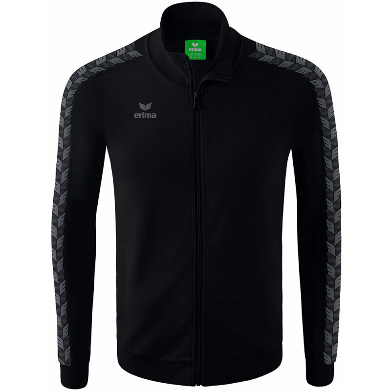 Erima Herren Trainingsjacke Essential Team schwarz-grau