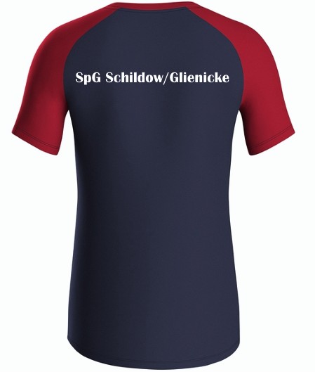 SpG Schildow/Glienicke Jako T-Shirt Iconic marine-rot