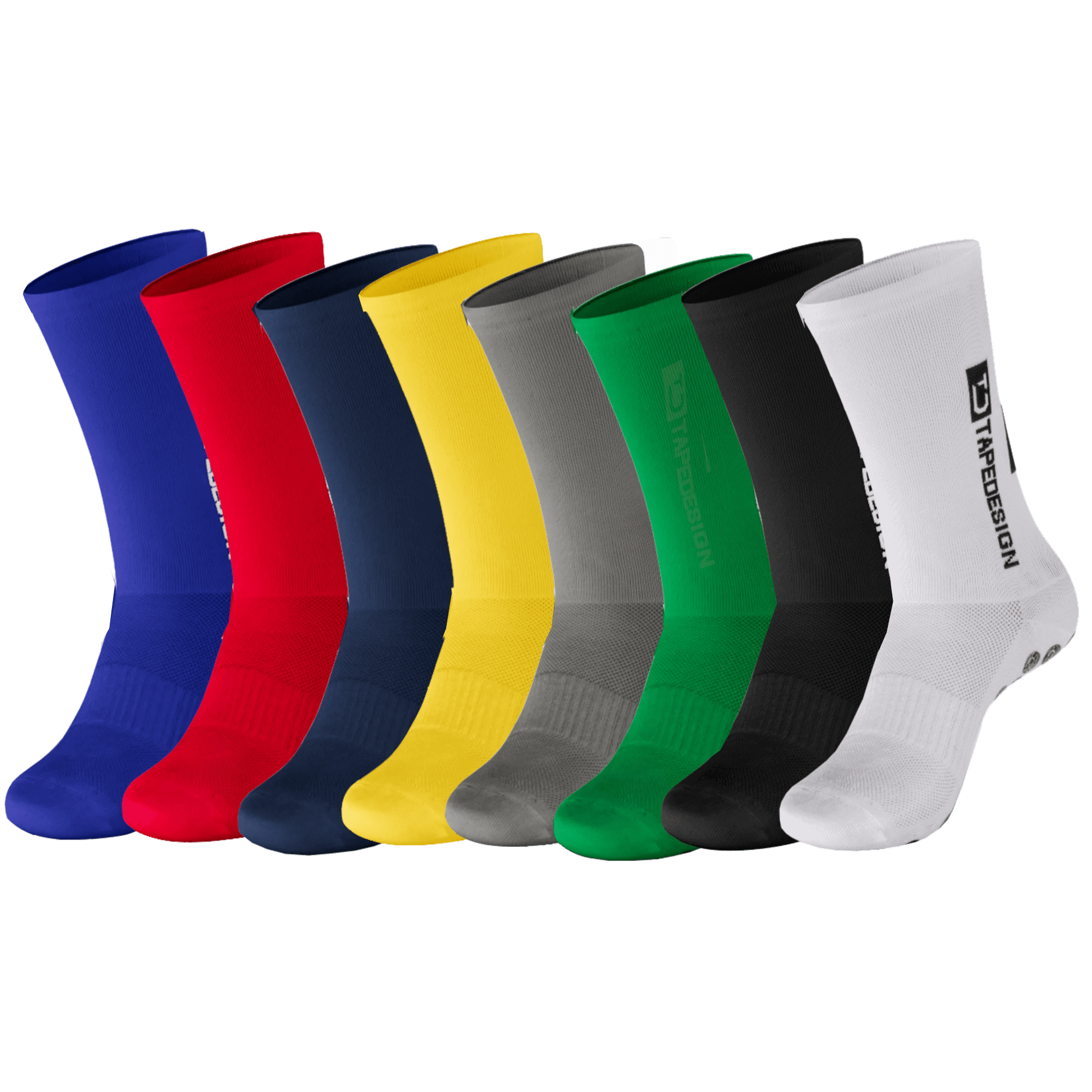 Tapedesign Gripsocks Superlight Socken weiß | One Size (37-48)