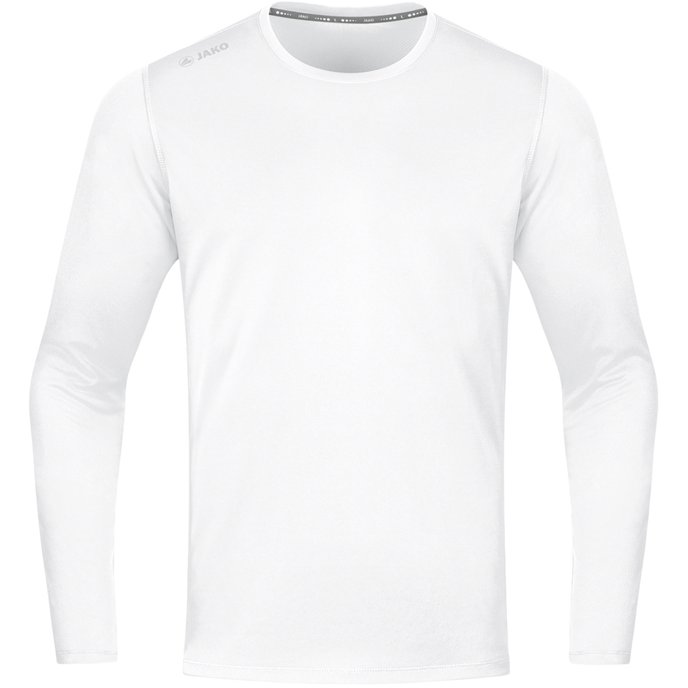 Jako Herren Longsleeve Run 2.0 weiß