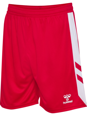 Hummel hmlMATCH Shorts true red/weiß
