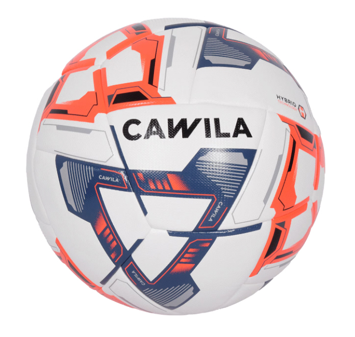 Cawila NEXUS T24 HYBRID Fussball Trainingsball | Navy Rot