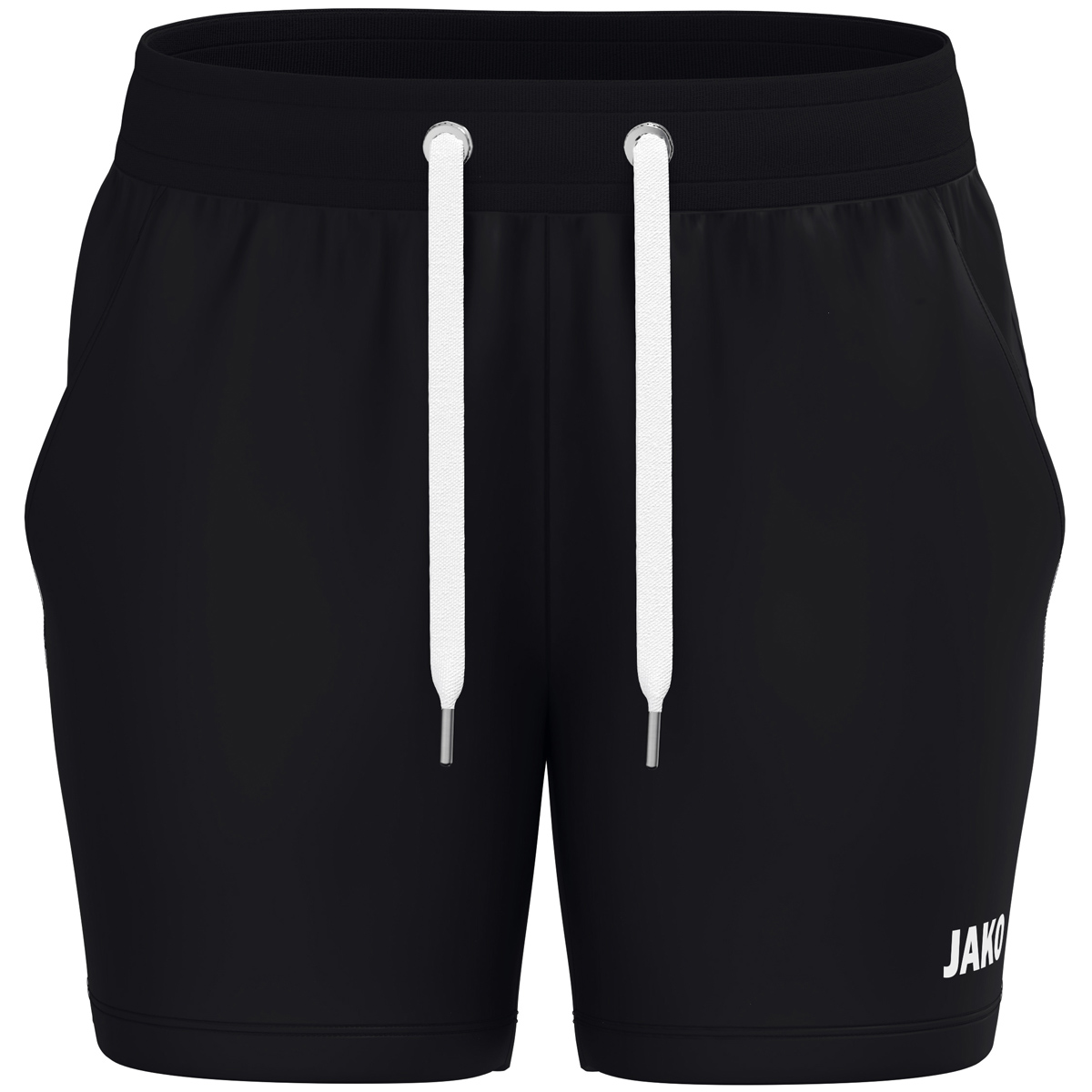 Jako Joggingshort One Cotton Damen schwarz