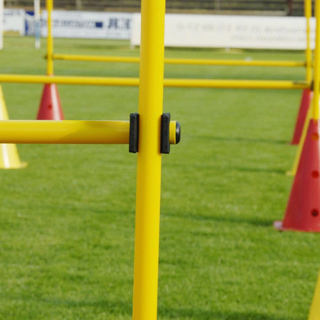 Sportbedarf.de Halteclip für Stangen schwarz Einheitsgröße