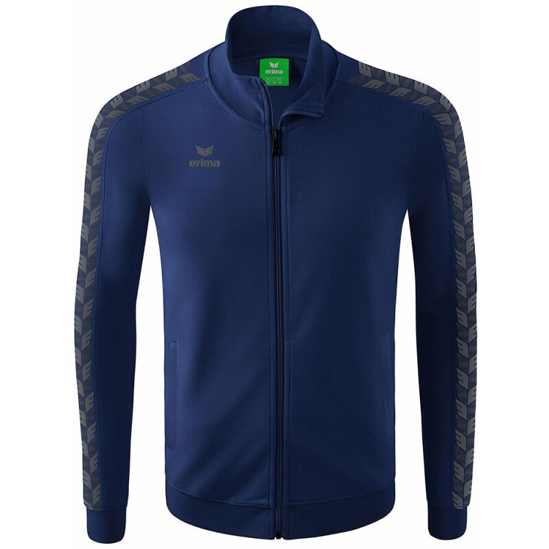 Erima Kinder Trainingsjacke Essential Team blau-grau