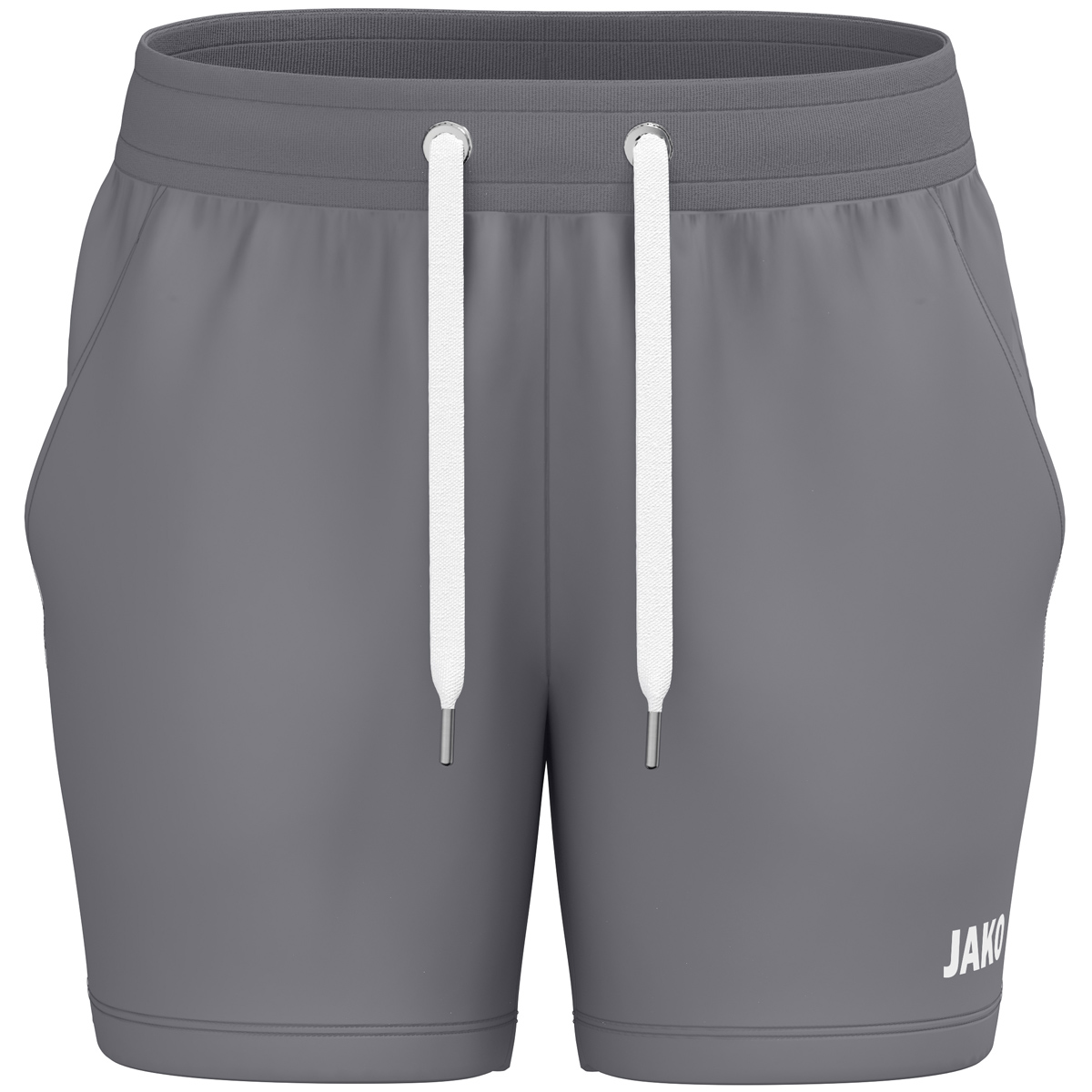 Jako Joggingshort One Cotton Damen grau
