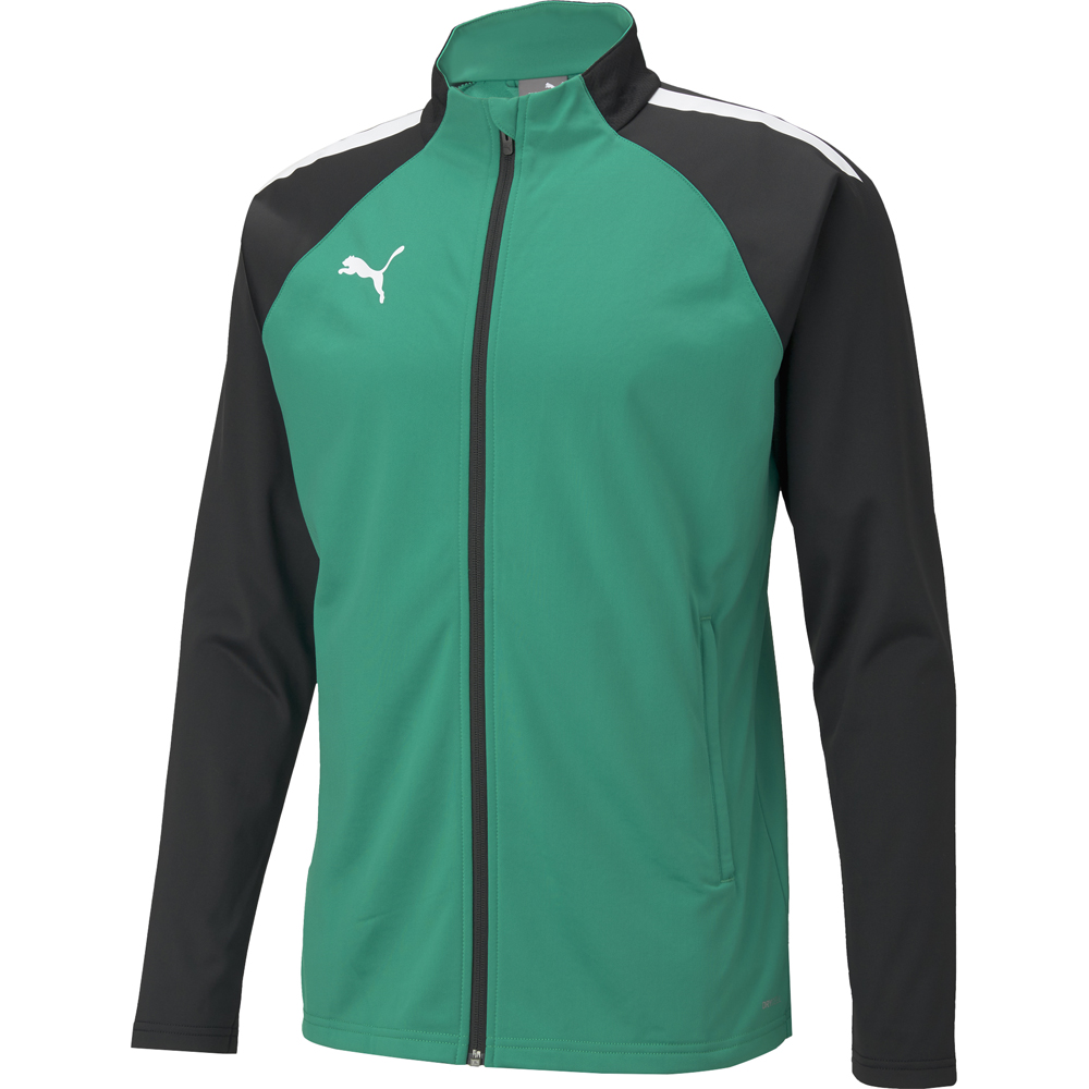 Puma Kinder Trainingsjacke teamLIGA grün-schwarz