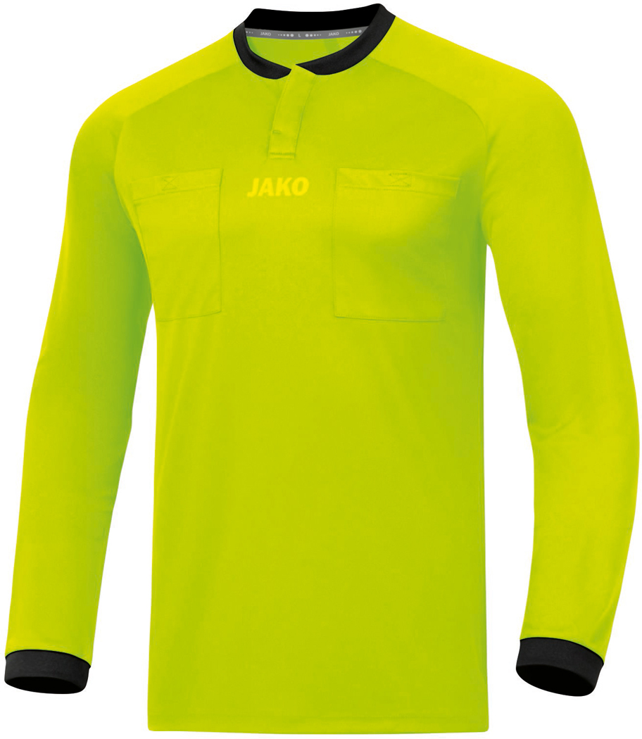 Jako Schiedsrichter Langarm Trikot lemon