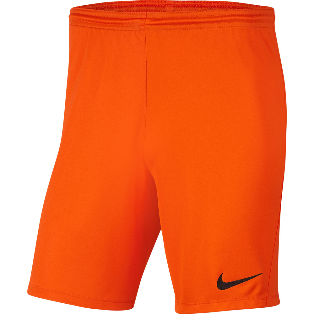 Nike Park III Herren Shorts safety orange-schwarz