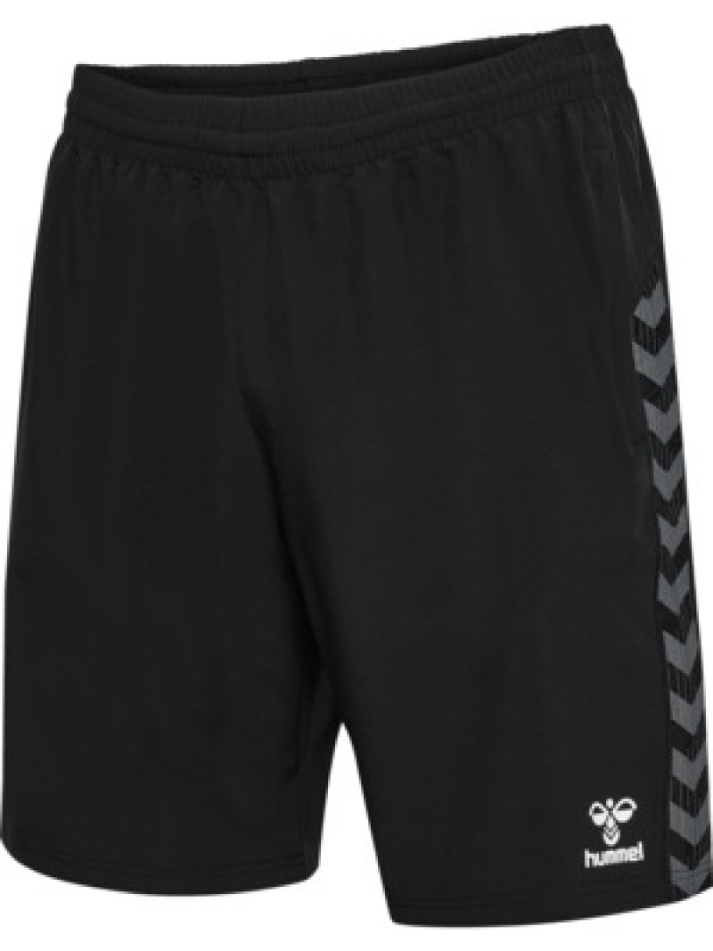 Hummel Hmlauthentic 24 PL Herren Shorts schwarz
