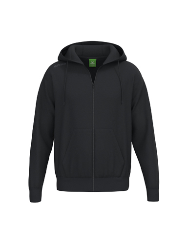 Erima Kinder TS Hoodie Jacke schwarz