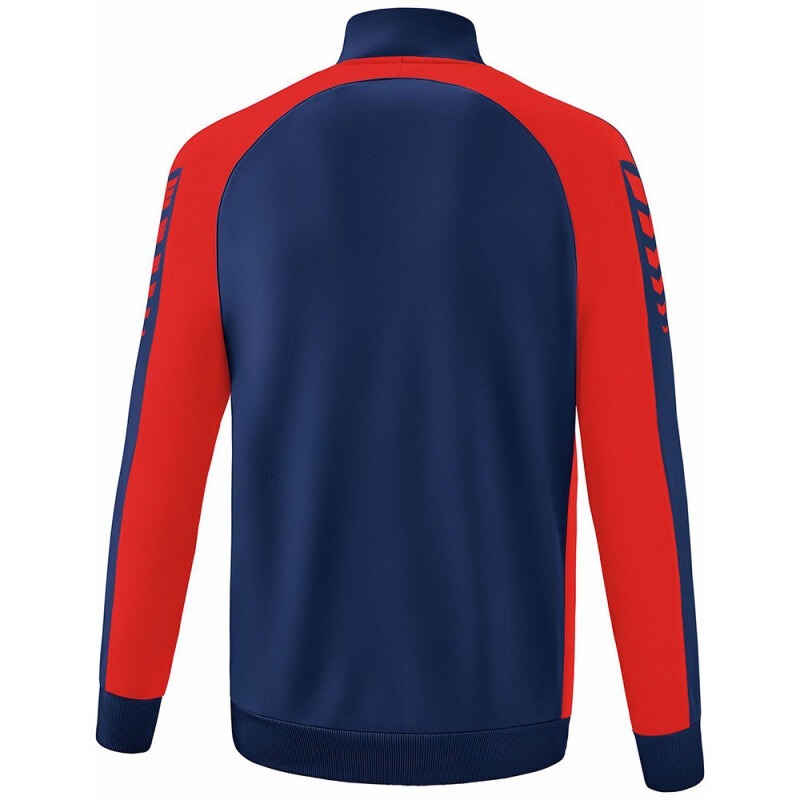 Erima Kinder Trainingsjacke Six Wings blau-rot
