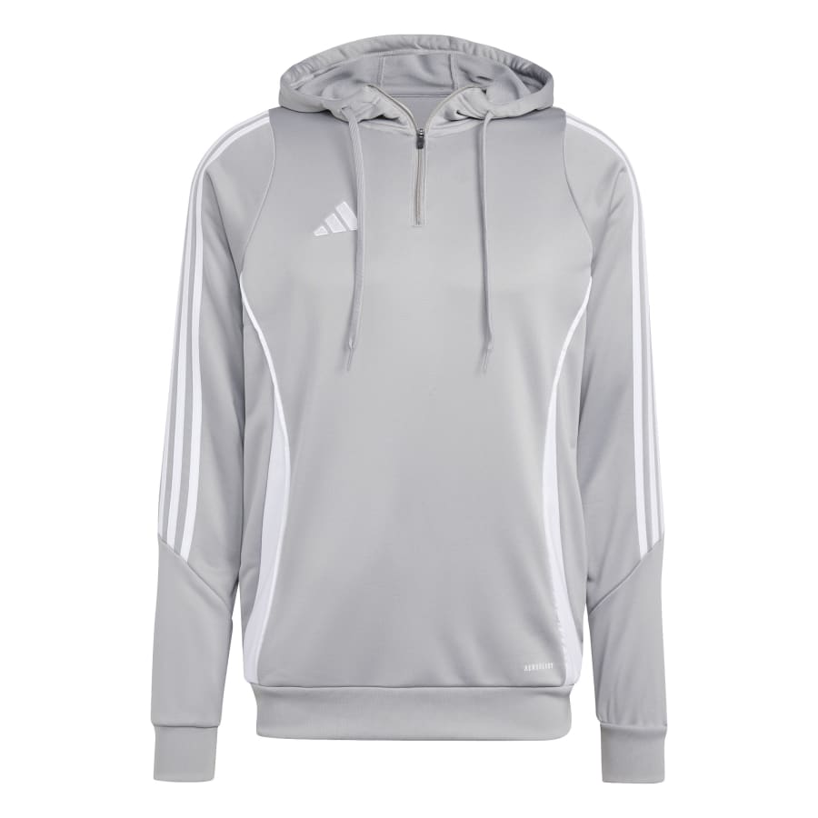 adidas Hoodie Tiro 24 Team Mid Grey / White