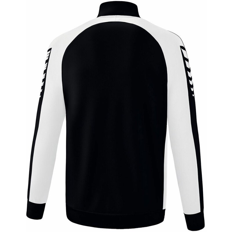 Erima Kinder Trainingsjacke Six Wings schwarz-weiß