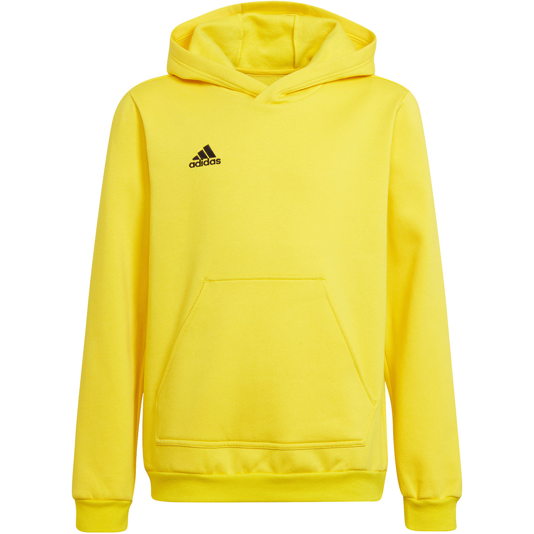 Adidas Kinder Hoodie Entrada 22 gelb-schwarz